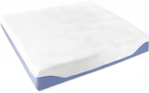 Mellow 8 Inch Cooling Gel-Infused Memory Foam Bed Mattress, Medium Firm Sleep and Breathable Fabric Cover, Full , Mattress In A Box