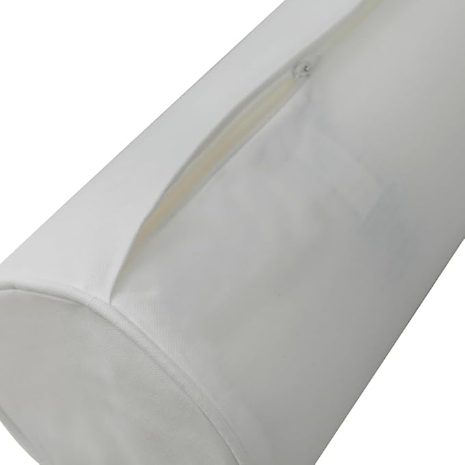 East Green 37 x 6 Outdoor Bolster Pillow, White