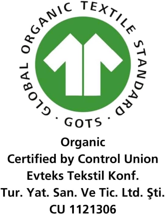 Dalisa 100% Organic Turkish Cotton Throw Blanket - GOTS Certified, Cozy - Perfect for Couch, Bed, and Home Decor - Boho Vintage Knit Alina (Grey Blue, 50x60)