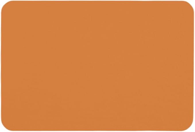 Bathroom Mat Quick Dry, Bathroom Rugs Non Slip Washable Thin Absorbent Bath Mat Fits Under Door Bathroom Floor Mat Perfect for Bath, Shower, or Sink 24"x36" Orange