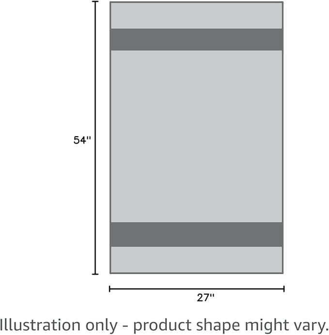 Luxury Hotel & Spa Collection, Quick Dry 100% Turkish Cotton 700 GSM, Eco Friendly Towel, for Bathroom, Gymand Kitchen Dobby Border Soft Hand Towel Set 16 X 30, Gray, Hand Towels - Set of 6