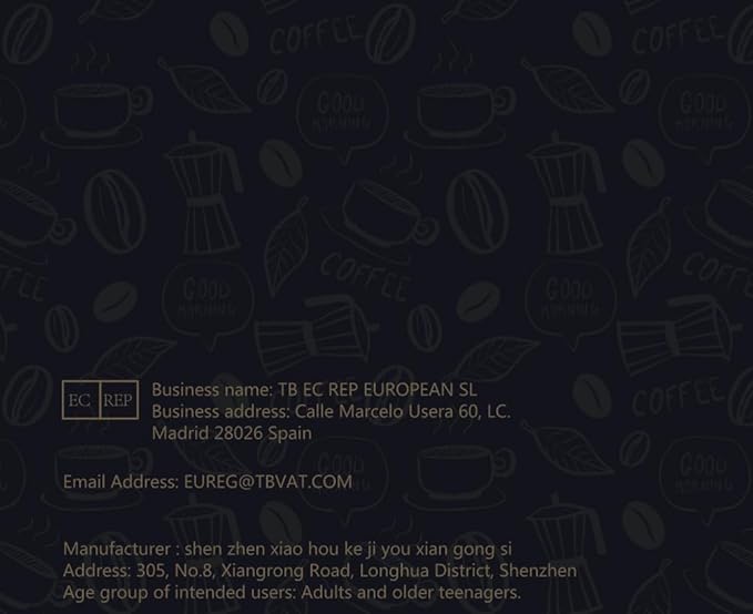 homEdge Insulated Double-Wall Glasses Mugs - 12.5 oz, Set of 2