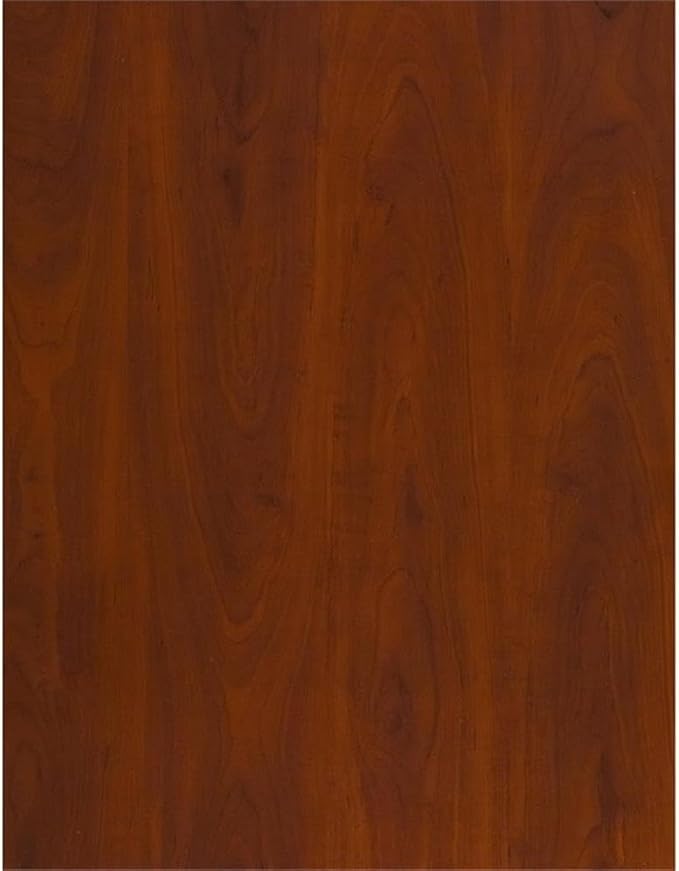 Bush Business Furniture Series C 36W 5 Shelf Bookcase with Doors in Hansen Cherry