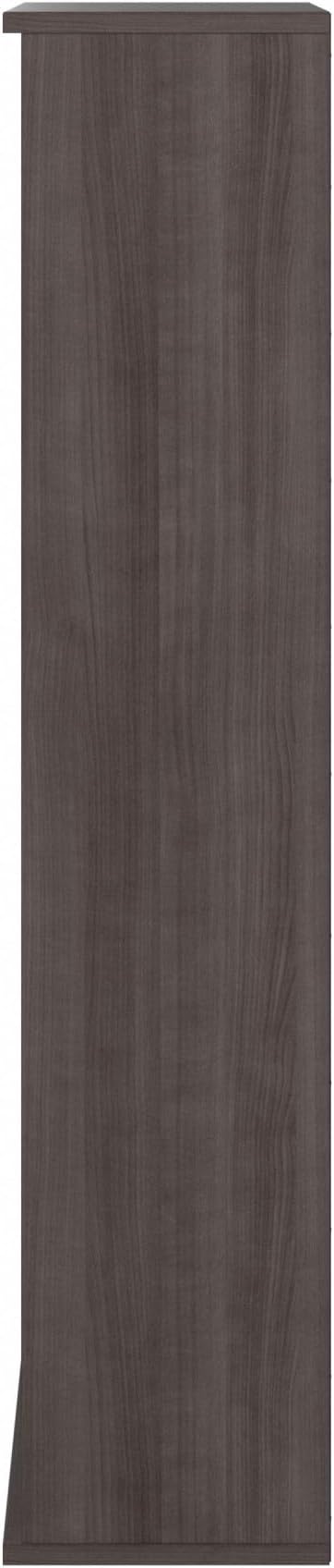 Bush Furniture BSHSCB136SG Studio C Storm Gray 36W 5 Shelf Bookcase