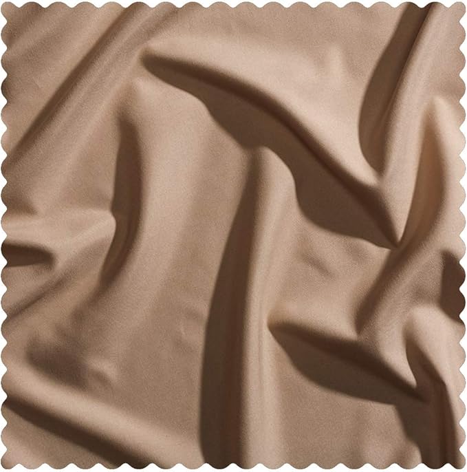 PeachSkinSheets Night Sweats: The Original 1500tc Soft Standard Pillowcase Set Light Mocha