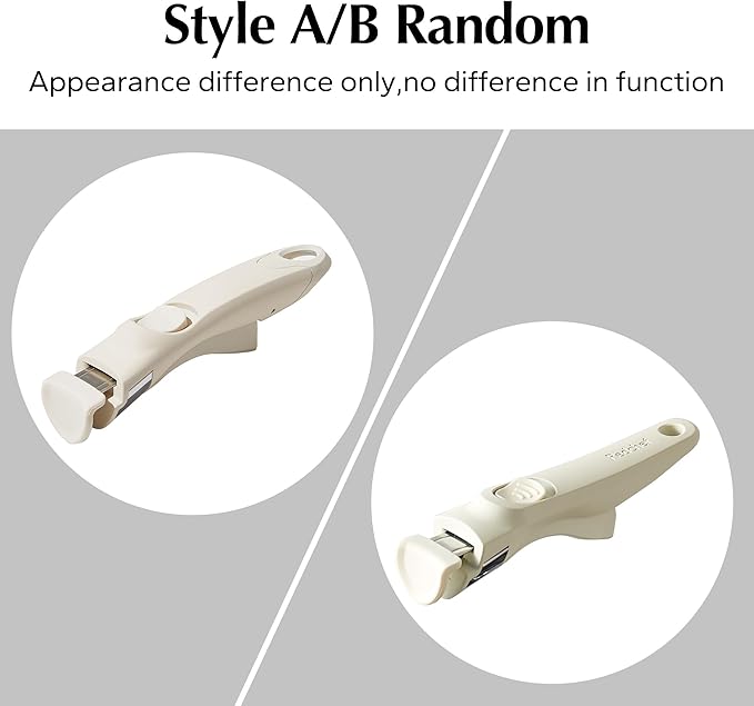 Redchef Removable Handle White - Detachable Handle Cookware Replacement, Universal Cookware Handle, Ideal Replacement for All Cookware