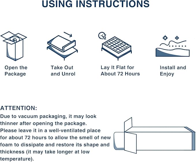 OLANLY Dual-Layer 4 Inch Cal King Size Memory Foam Mattress Topper for Back Pain, 2 Inch Cooling Pillow Top Mattress Pad Cover and 2 Inch Gel Memory Foam Topper, Deep Elastic Pocket, Black