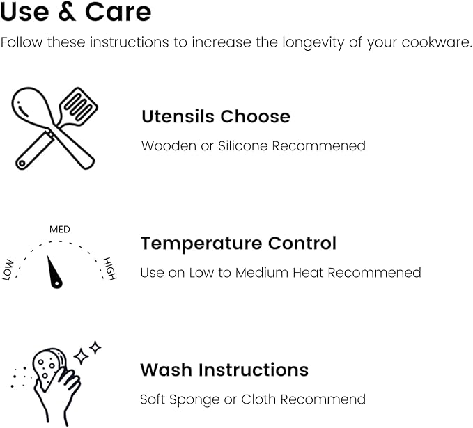 Ceramic Nonstick Frying Pan, Non Toxic 8 inch Frying Pan Skillet PFAS & PTFE & PFOA Free, Dishwasher Safe, Compatible with All Stovetops