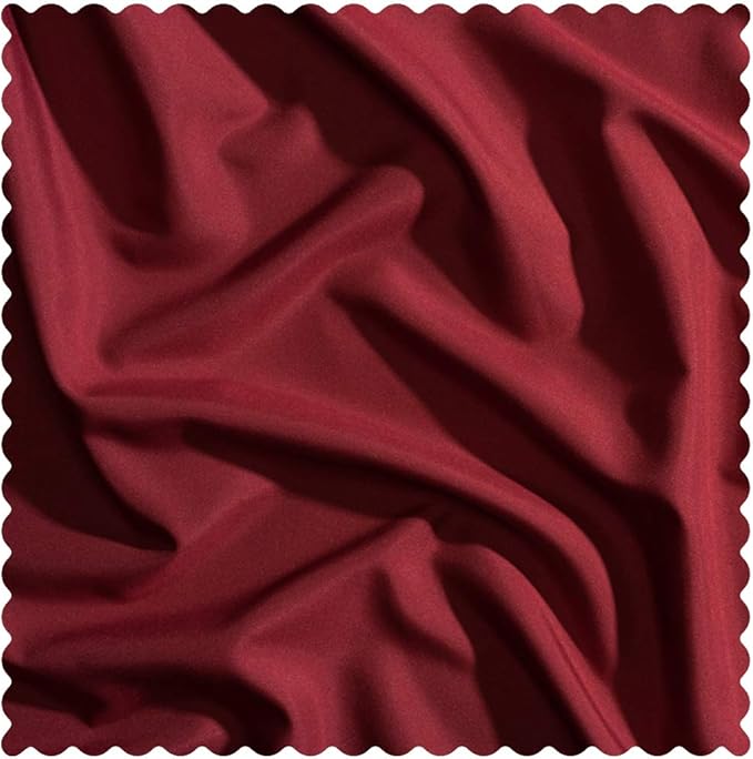 PeachSkinSheets Night Sweats: The Original 1500tc Soft King Pillowcase Set DEEP Crimson RED