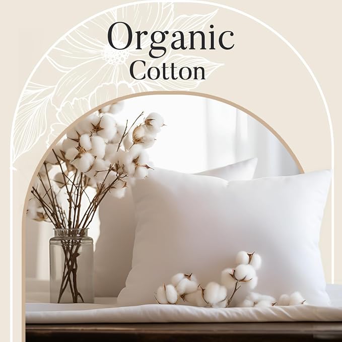 Organic Cotton Sheets Full Size Bed Set Deep Pockets, 300 TC Cotton Full Sheet Set, Soft Breathable Sateen Weave Elasticated Sheet & Pillowcase Sets, No Pill & Shrink, Machine Washable - Silver