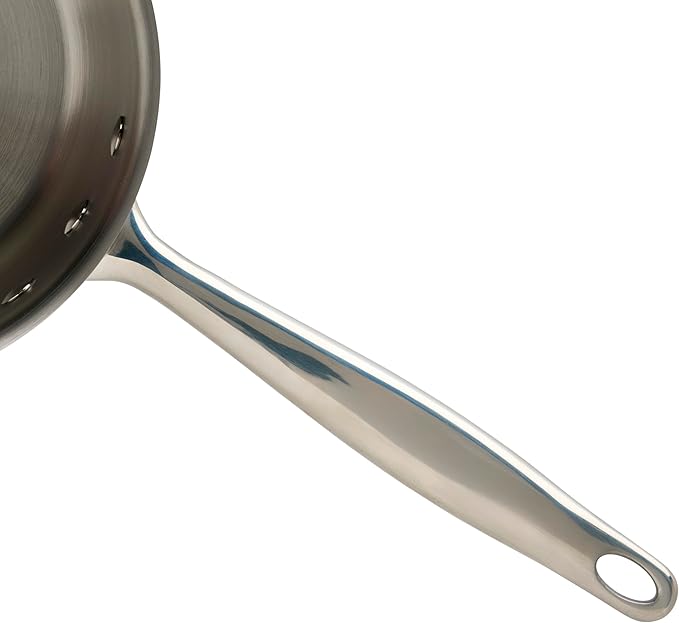 WINCO Tri-Ply Sauce Pan, 1-1-2-quart, Silver