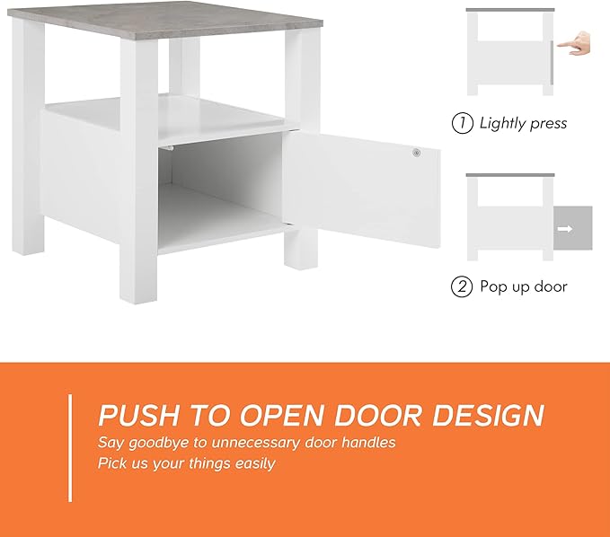 Wampat Fireplace TV Stand for TVs up to 100 Inch, Modern Entertainment Center with 8 Cubby Storage for Living Room, White