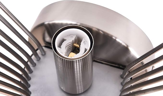 EDISLIVE 2-Bulb Vanity Light Mid-Century Modern Starburst Wall Sconce Lamp Sunburst Sconce Wall Light for Powder Room Bedroom Bathroom