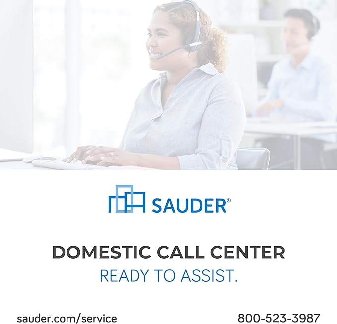 Sauder Cannery Bridge 6 Drawer Dresser, Lintel Oak finish