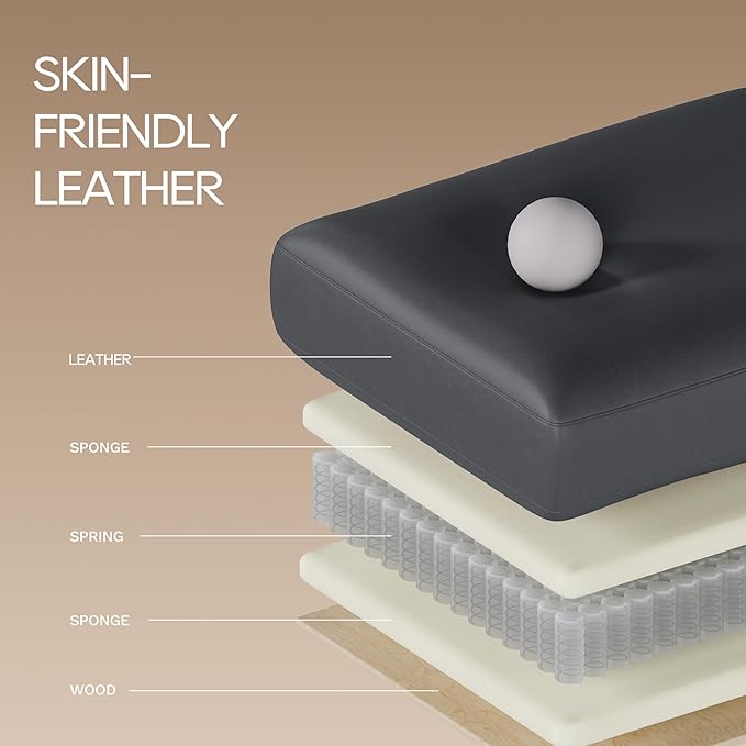 COLAMY Pushback Electric Recliner Chair Set of 2, Premium Leather Upholstery with Adjustable Angles, Extra Lumbar Pillow, Built-in Charging Port, Business-Casual Style for Living Room,Black