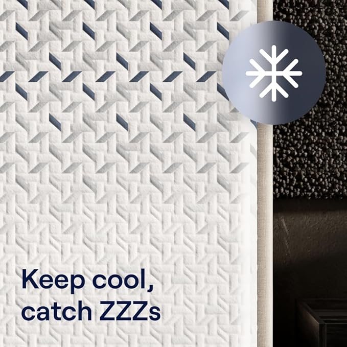 Nectar Ultra 15“ Full Mattress - Medium Firm - Cooling Fibers & Temperature Regulating Material - 4” Pressure Relief Layer - Zoned Ergonomic Support Layer - 365-Night Mattress Trial