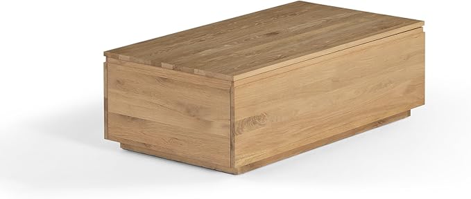 Transformer Table Lift Top Coffee Table with Storage, Modern Coffee Table for Living Room, Home Office & Dining, Space-Saving Small Coffee Desk with Panel Hidden Storage for Transformer Dining Table