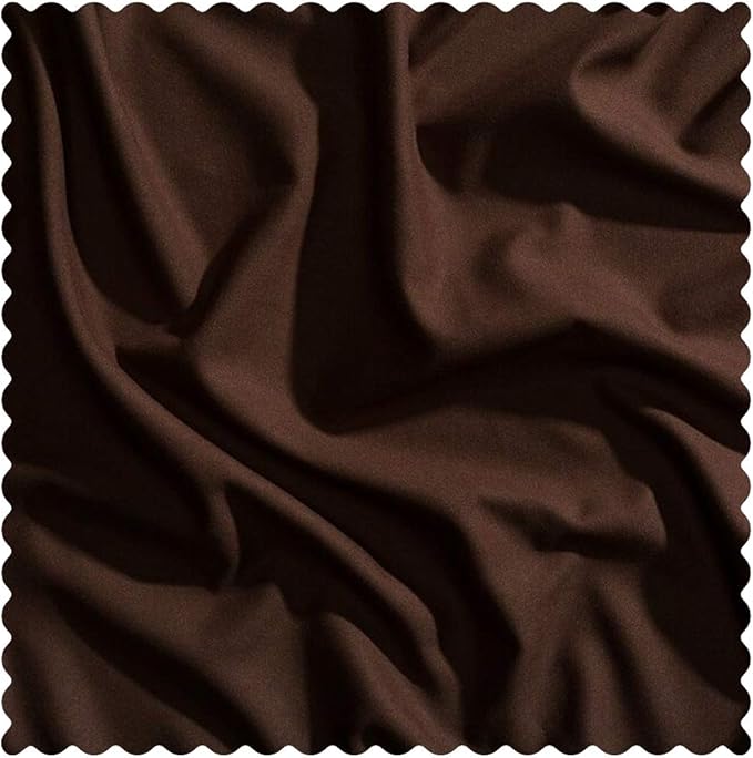 Night Sweats: The Original PeachSkinSheets 1500tc Soft King Pillowcase Set Chocolate