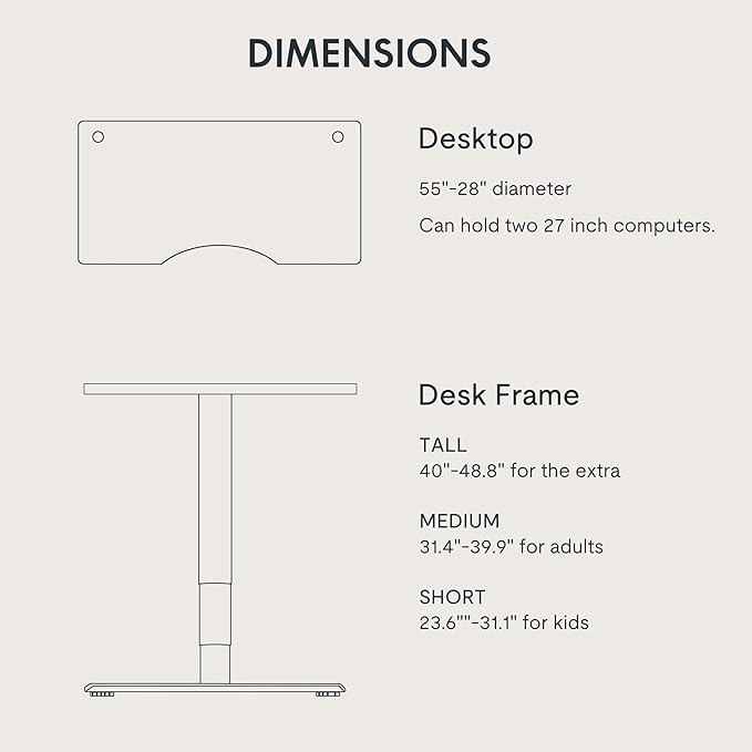 FLEXISPOT E6 MAX Bamboo Dual Motor 3 Stages Standing Desk 55x28 Inch Whole-Piece Board Electric Height Adjustable Stand Up Desk 150KG Load Capacity(White Frame + Bamboo Curved Desktop)