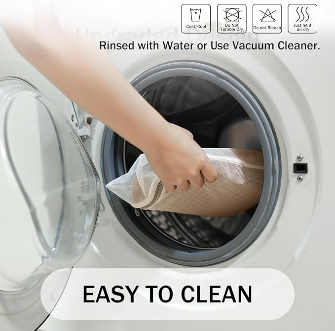 Bathroom Rugs Non Slip Washable, Super Absorbent Thin Bath Mat for Small Quick Dry Low Pile Bathroom Rug, (Khaki, 32″x20″)