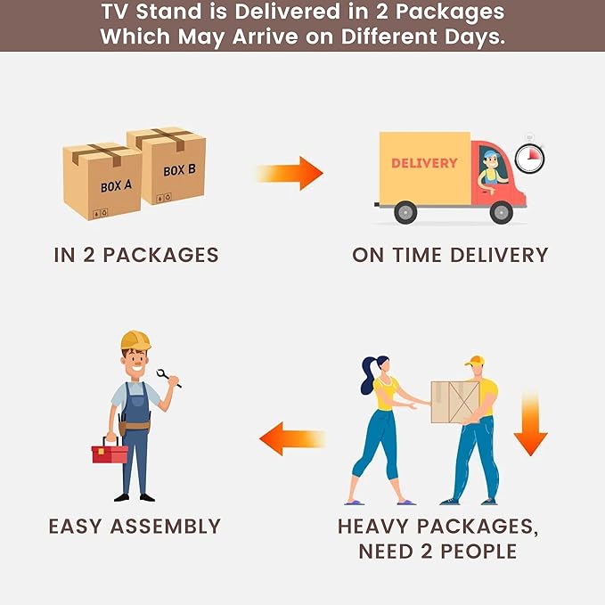 Rustic Farmhouse TV Stand for 80 Inch TVs, Large Entertainment Center with Storage, TV Console for Bedroom Living Room, Media Console Cabinet with Sliding Barn Doors, 70 Inch Wide, White & Walnut