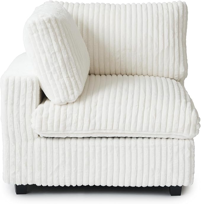 JACH 78" Deep Seat Sectional Couches, Convertable Sleeper Sofa for Living Room, Love Seat Couch, Sofa Covers Washable, Modular Sectional Sofas for Living Room, Apartment, Beige