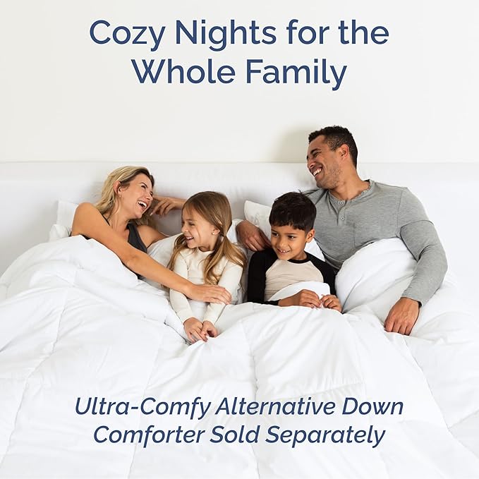 Striped Sheets - Blue & White Striped Sheets - 1 Flat & 1 Fitted & 1 Pillowcase w/ Deep Pockets – Wrinkle & Fade Resistant - Soft, Breathable & Cooling – Luxury Pinstripe Bedding - Twin Size Bed Set