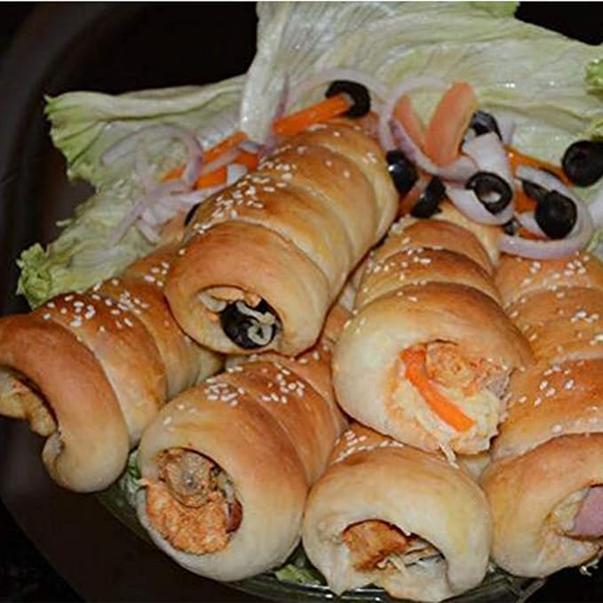 19 Pcs Cannoli Tubes Kits, Stainless Steel Cannoli Tubes Molds, 4.7 Inch Cannoli Forms Non-stick Cream Horn Molds for Danish Pastry Lady Lock Form, Cream Roll, Croissant