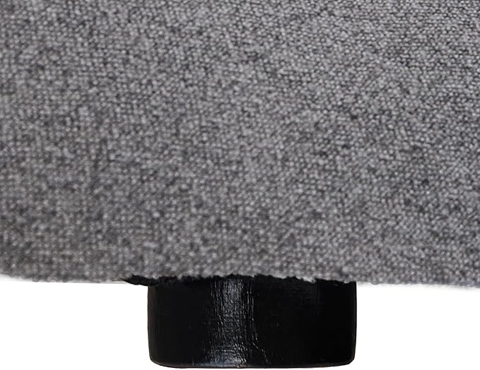 JACH V Shape Couches Sectional for Living Room, Modular Convertible Sofa Couch with Chaise Ottoman, Couch Cushion Covers Removable, Comfy Sofas for Living Room, Bedroom, Apartment (Grey)