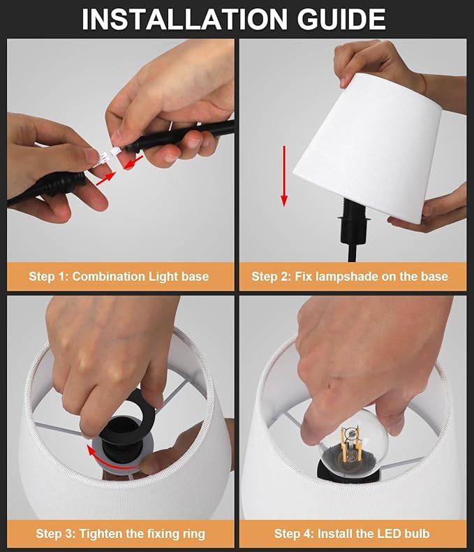 Cordless Lamp Rechargeable LED Table Lamp, 5000mAh Battery Operated, 3 Level Brightness, Portable Night Bedside Lamp, Ambient Desk Light for Home Decor, Patio, Restaurant, Dinning