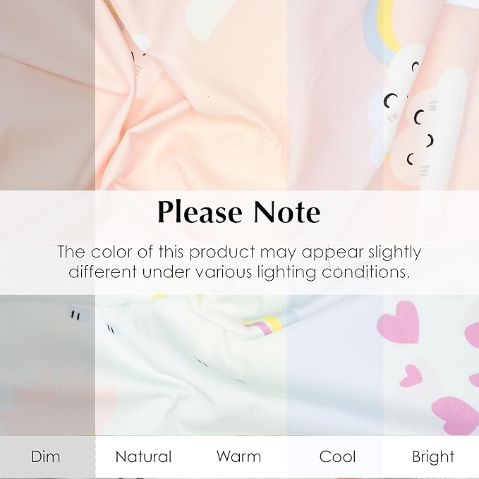 Salt Earth 100% Cotton 210TC Kids Bedsheet, Twin Fitted Sheet, Toddler Bed, 2 Piece Bedding Set- 1 Fitted Sheet and 1 Pillowcase, Themed Toddler Bed Sheets, Cute Sheets for Kids Bed (Unicorn/Rainbow)