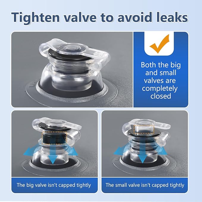 Self-Inflating SUV Air Mattress with Built in Electric Pump,car air Mattress with Pillow for Trunk,Portable car Mattress for Travle and Camping, Gray