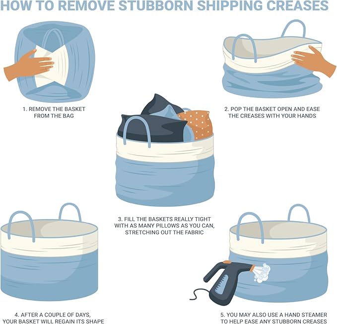 OrganiHaus Set of 3 Woven Baskets for Organizing | Cute Black Storage Basket for Toys & Cloths | Cotton Rope Basket for Decor | Shoe Basket Organizers & Storage | Decorative Storage Baskets & Bins