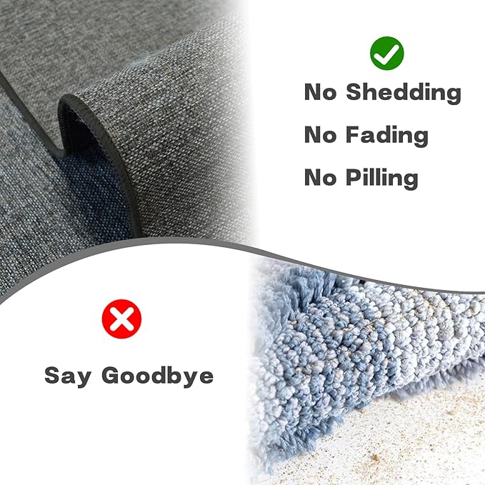 Yancorp Ultra Thin Bath Mat & Rug 16"x 28", Rubber Backed Non-Slip Bathroom Mats, Quick Dry Shower Rugs Under Door, Super Absorbent Floor Mats for Bathroom Sink & Shower Brown