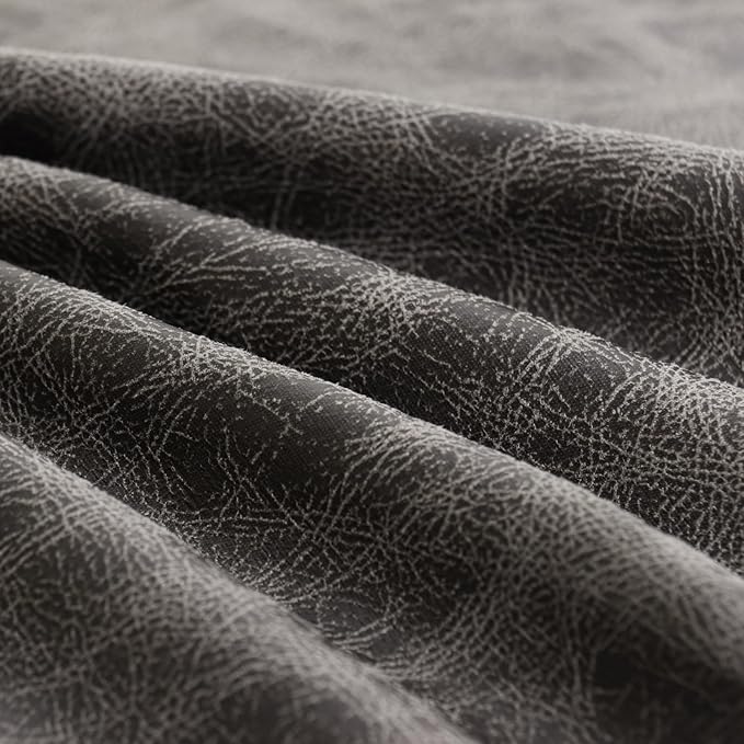 CDCASA Dual Motor Lay Flat Lift Chairs Recliners for Elderly with Massage and Heat, Breathable Leather Infinite Position Large Sleeping Electric Power Lift Chair Recliner for Seniors, Grey