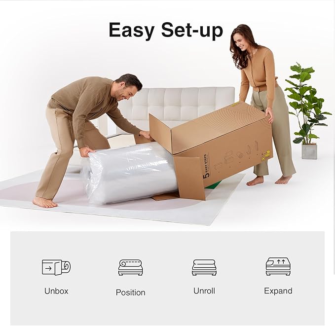 Novilla 8 inch Full Size Mattress, Foam and Spring Hybrid Full Mattress with Adaptive Foam for Pressure Relieving & Breathable Comfort, CertiPUR-US Certified-Ideal for Youth & Guest Rooms