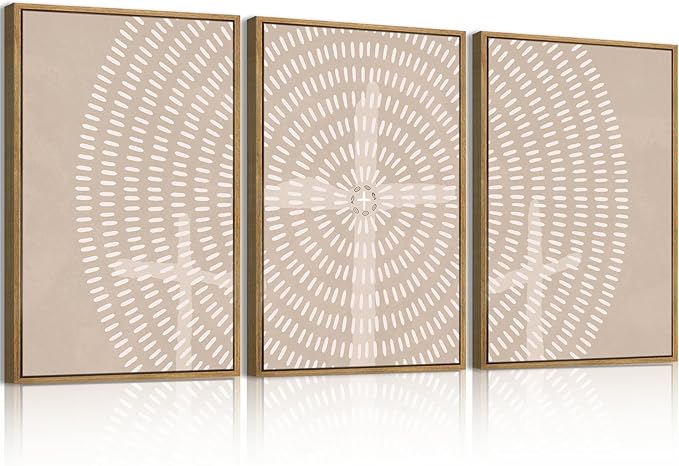 Framed Jesus Wall Art Jesus Feeds The 5000 Canvas Wall Art Christian Paintings Neutral Painting Artwork for Living Room Bedroom Office 16x24 Inch Set of 3