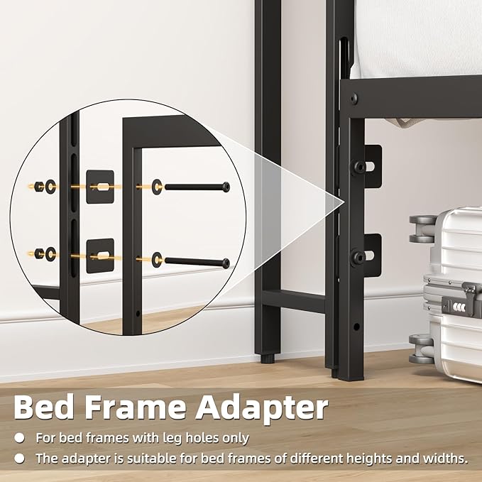 Full Sized Headboard with 2 Tiers Storage Shelves, Sturdy and Stable Headboard with Charging Station, USB Ports and LED Light for Full Bed Frame, Black Oak