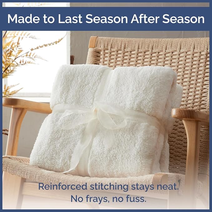 Sherpa Fleece Blanket Queen Size - Reversible Sherpa Fleece Queen Blanket - Super Soft Double Sided for Bed, Sofa, Couch - Thick, Warm, and Plush - Luxurious Bedding for Winter - Dark Grey, 90" x 90"