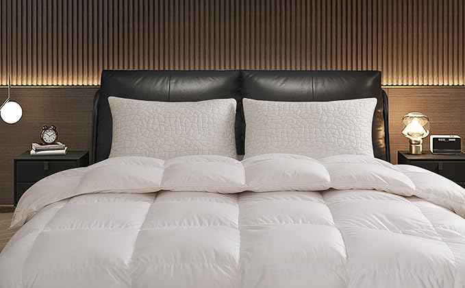 Shredded Memory Foam Pillow, Standard (1-Pack), Adjustable Bed Pillow for Side Back Stomach Sleepers,Comfy Cooling Pillow for Sleeping with Washable Cover…