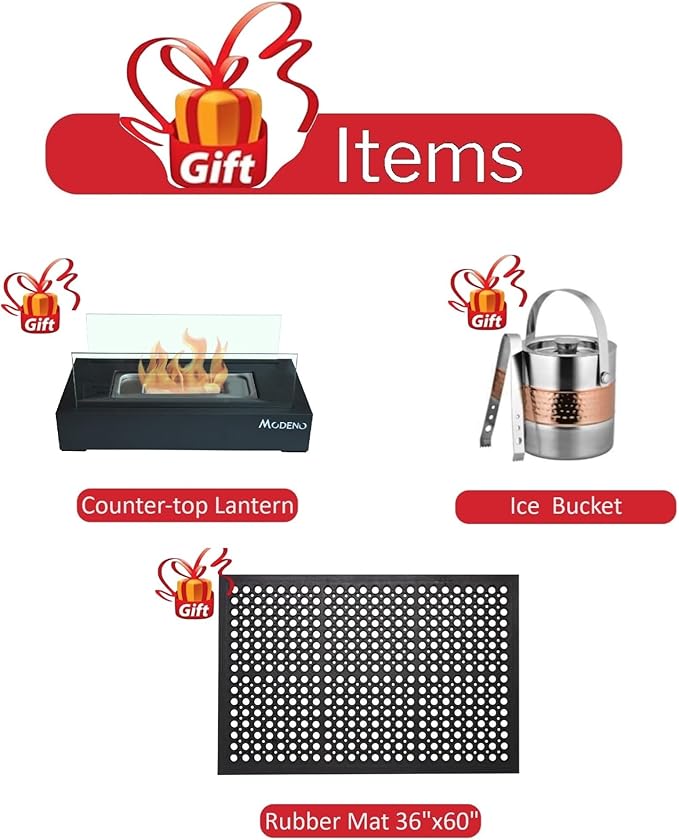 Elementi+ | Bundle Cannes Gas Fire Pit Cast Concrete 60" Rectangular Fire Table, Outdoor Fire Pit Electronic Ignition | Canvas Cover, Fire Glass and Burner Lid Included | Dark Gray | Natural Gas