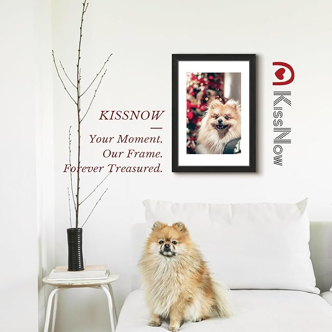 13x19 Picture Frame 4 Pack, Black Solid Wood, Wall Gallery Poster Frame