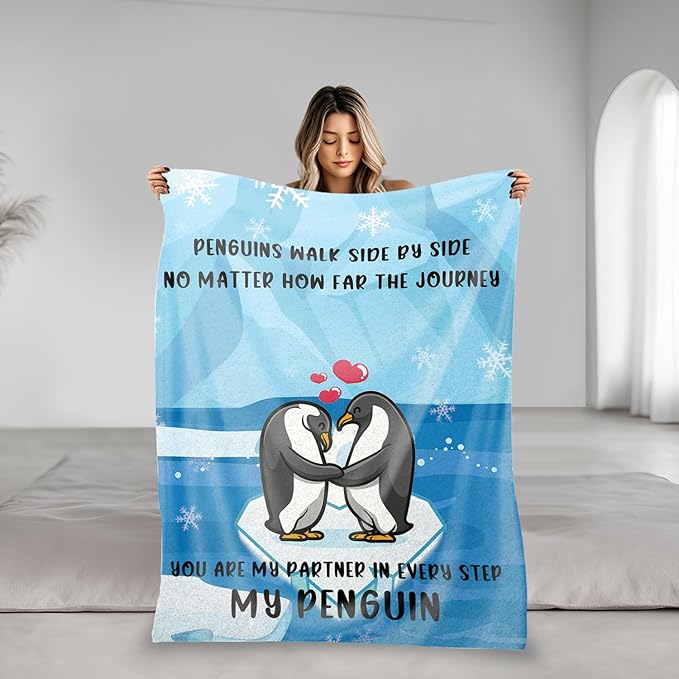 Anniversary Birthday Gift for Boyfriend-Super Soft Cozy Throw Blanket for Couch and Bed-Best Engagement Wedding Gift for Him Gifts 60×80 inches