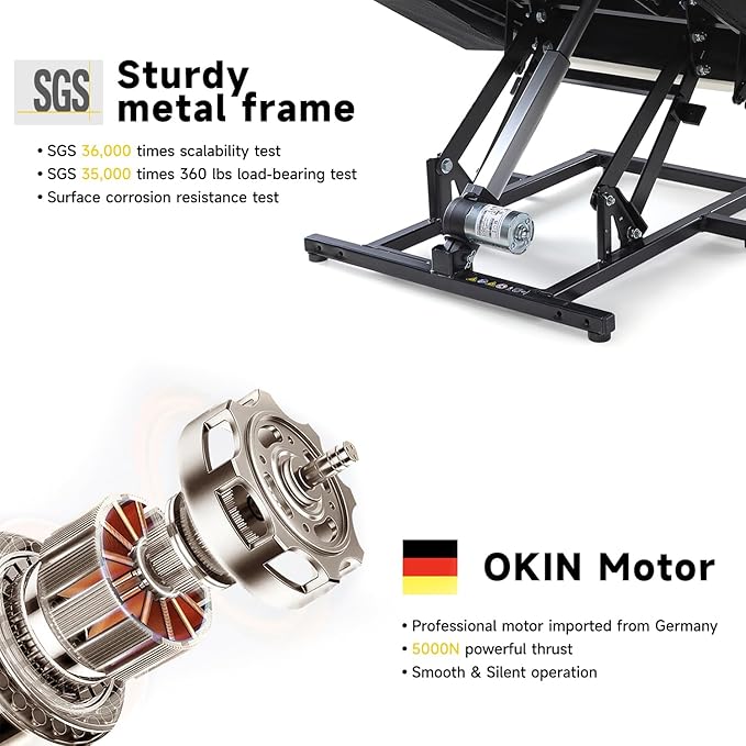 Large Power Lift Chair Recliner for Elderly with Heated and Massage, Overstuffed Adjustable Lift Chair, 3 Position, Breathable Leather, USB-A&USB-C, Cup Holder, Beige