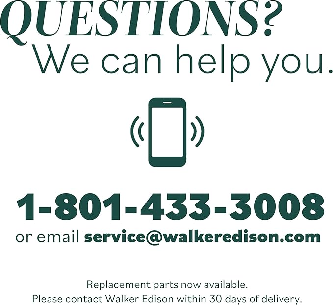 Walker Edison Dakota Modern Farmhouse 2 Glass Door Stand for TVs up to 65 Inches, 58 Inch, Dark Walnut