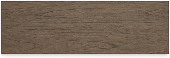 Signature Design by Ashley Landocken Shaker 6-Drawer Dresser with Metal Knobs, Light Brown & Blue