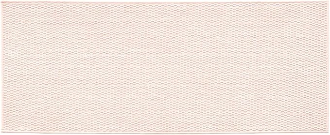 Bathroom Runner Rug, Long Bath Mat Washable Thin Quick Dry Low Pile Bathroom Runner Rugs 24 x 60 Non Slip, Pink 24"x60"