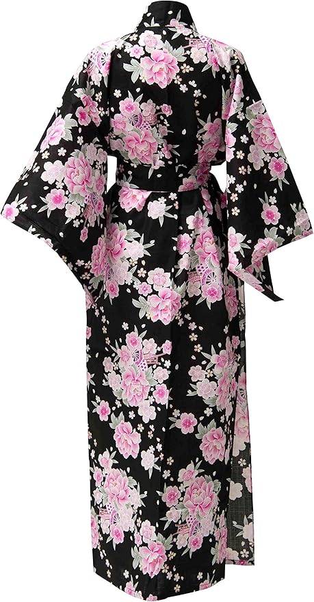 Kimura Jitsugyo Women's Kyoto Traditional Easy Wearing Kawaii Yukata Robe(Japanese Casual Kimono) Set 2