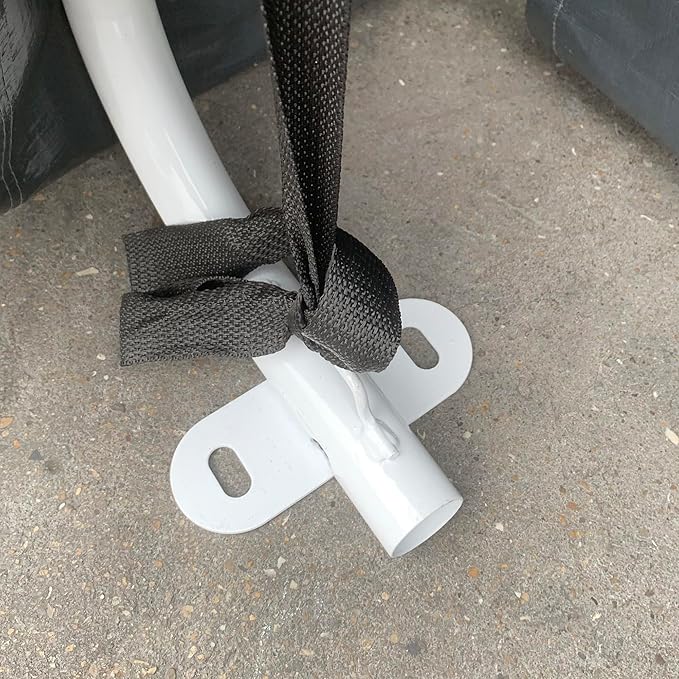 Outsunny 9' x 8' Carport Portable Garage, Heavy Duty Storage Tent, Patio Storage Shelter w/Anti-UV PE Cover and Double Zipper Doors, for Motorcycle Bike Garden Tools, Dark Gray