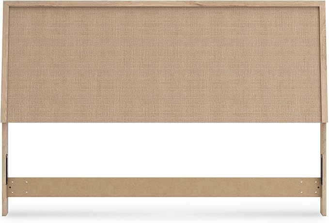 Signature Design by Ashley Cielden Contemporary Panel Headboard, King, Beige